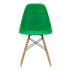 Cadeira Eames em Plástico DSW / Base maple